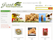 Tablet Screenshot of greekfoodemporiumny.com